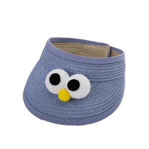 straw hat one piece wholesale child open top straw hats high quality summer one piece straw hat caps