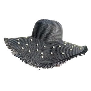 high quality straw fishing hats custom wide brim beach women straw caps wholesale summer sun straw hat