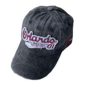 2024 new 6 Panel  distressed baseball cap soft top Washable hats & caps Custom dad hats with custom logo unisex cowboy hat