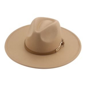 Solid color top hat panama hat custom color formal caps unisex box hat church western wedding cap wholesale caps