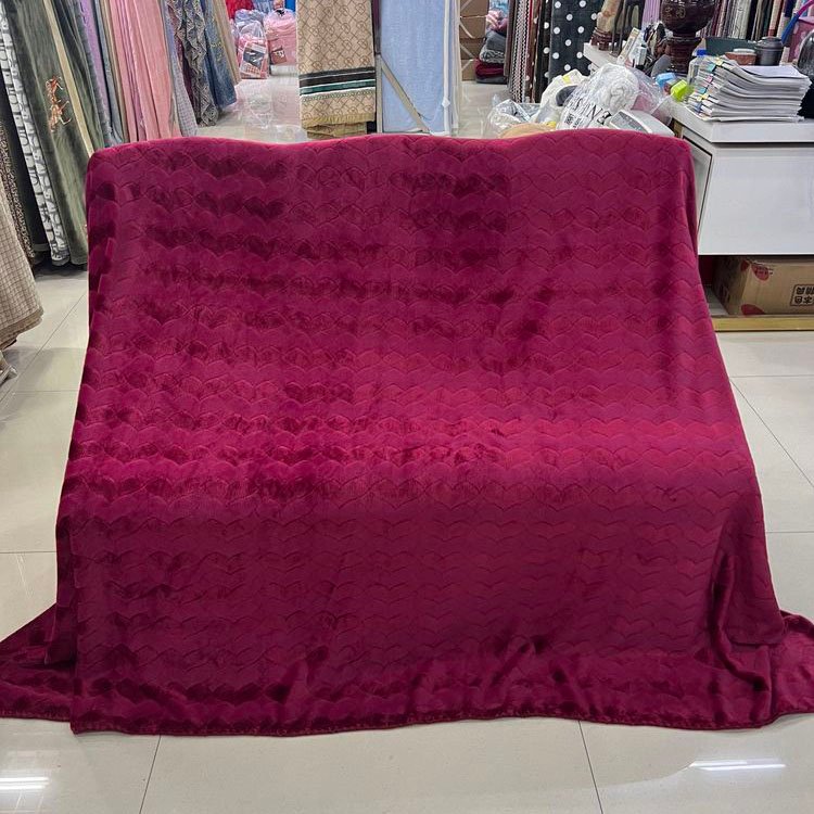 2023 hot sale fleece flannel blanket for winter custom diamond pattern bed weighted coral fleece flannel blankets sherpa blanket - Image 6