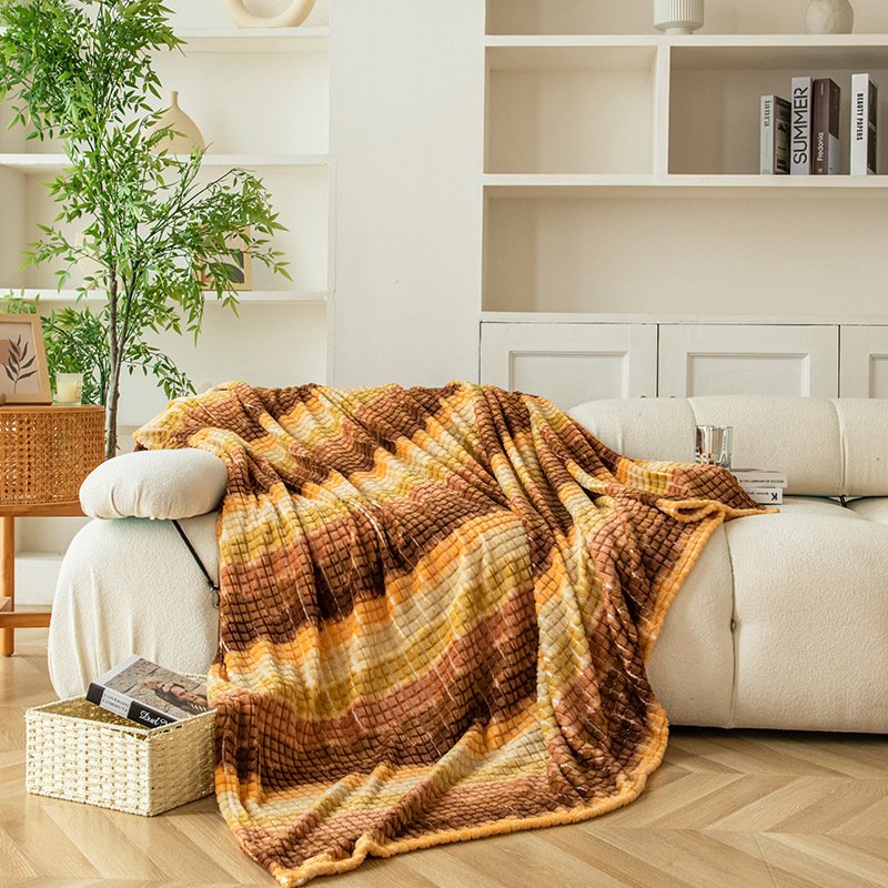 sauna baby swaddle blankets coral fleece woven flannel blankets thermal luxury towel winter blankets - Image 5