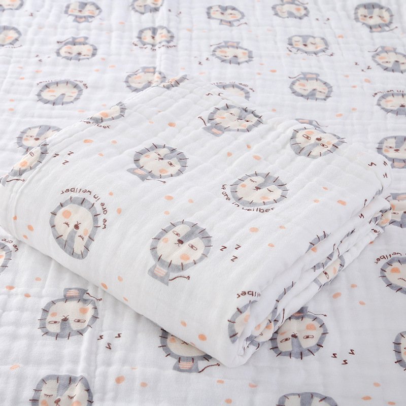 cotton knitted blankets muslin throws swaddle blankets picnic bed baby newborns blankets - Image 2