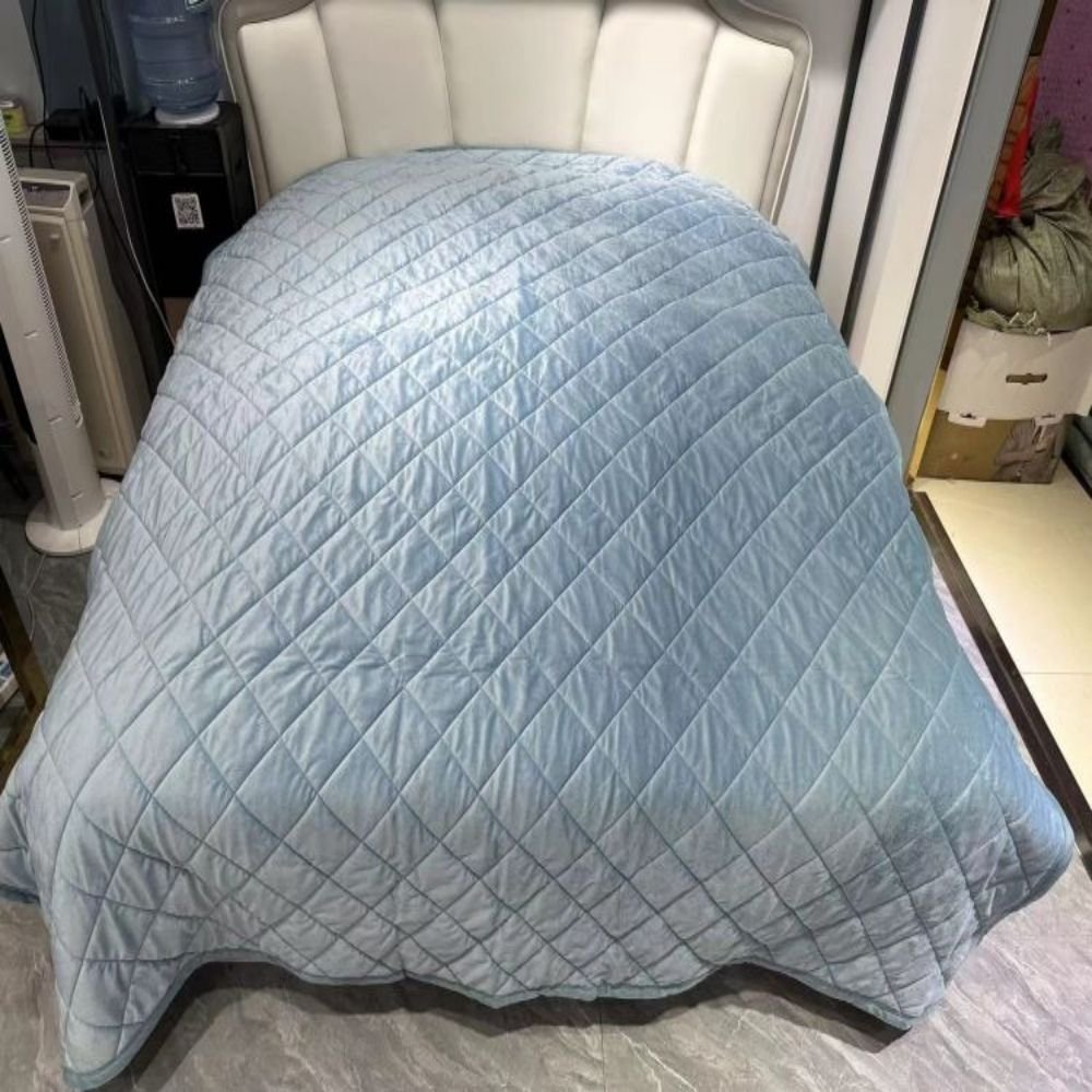 bed sheet weight baby blankets for newborns wholesale picnic swaddle blanket warm blanket double bed - Image 4