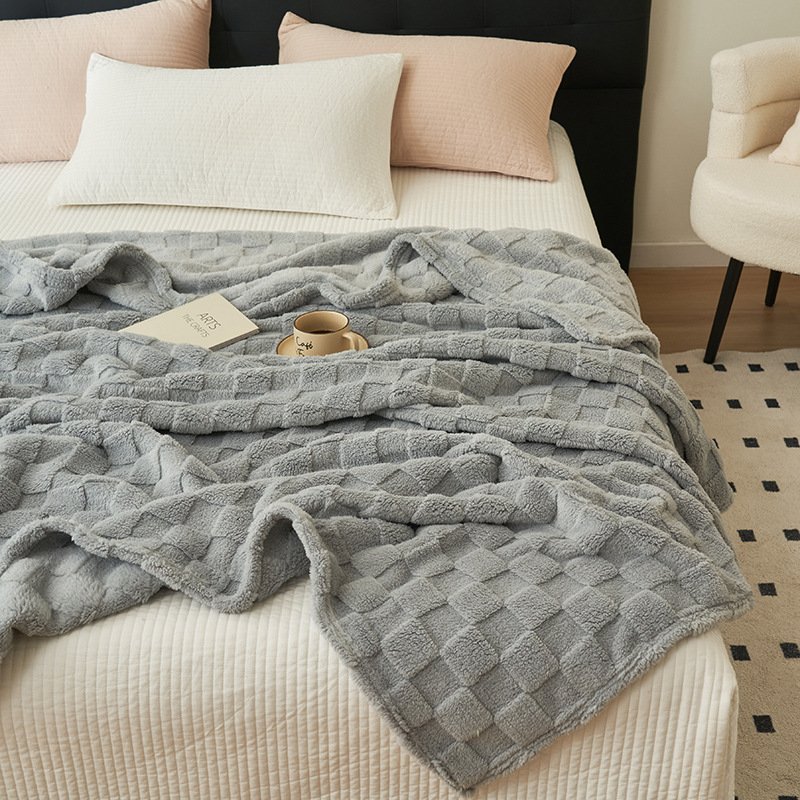 solid color other throw picnic blankets wholesale bed baby blankets for newborns winter beach blanket - Image 4